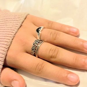 COPY - 925 Sterling Silver Jadior  Signet Rings Rings